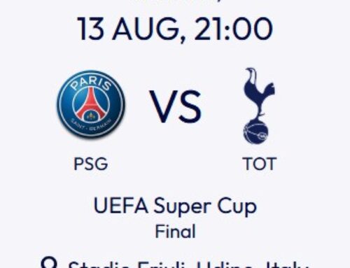 Inför UEFA Super Cup finalen PSG – Tottenham