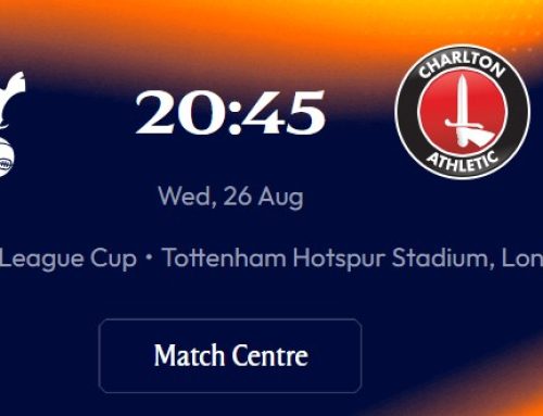 Inför Tottenham – Charlton EFL Cup