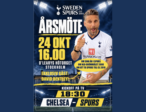 Årsmöte 24 okt med David Bentley!